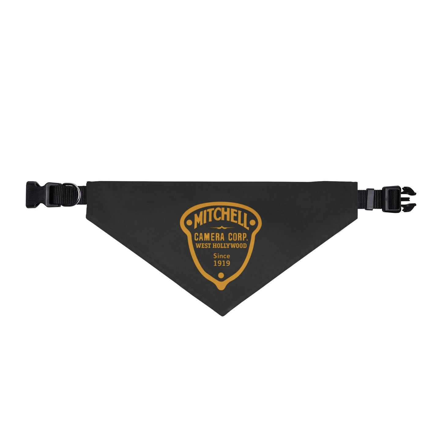 Mitchell Camera Clip-On Pet Bandana