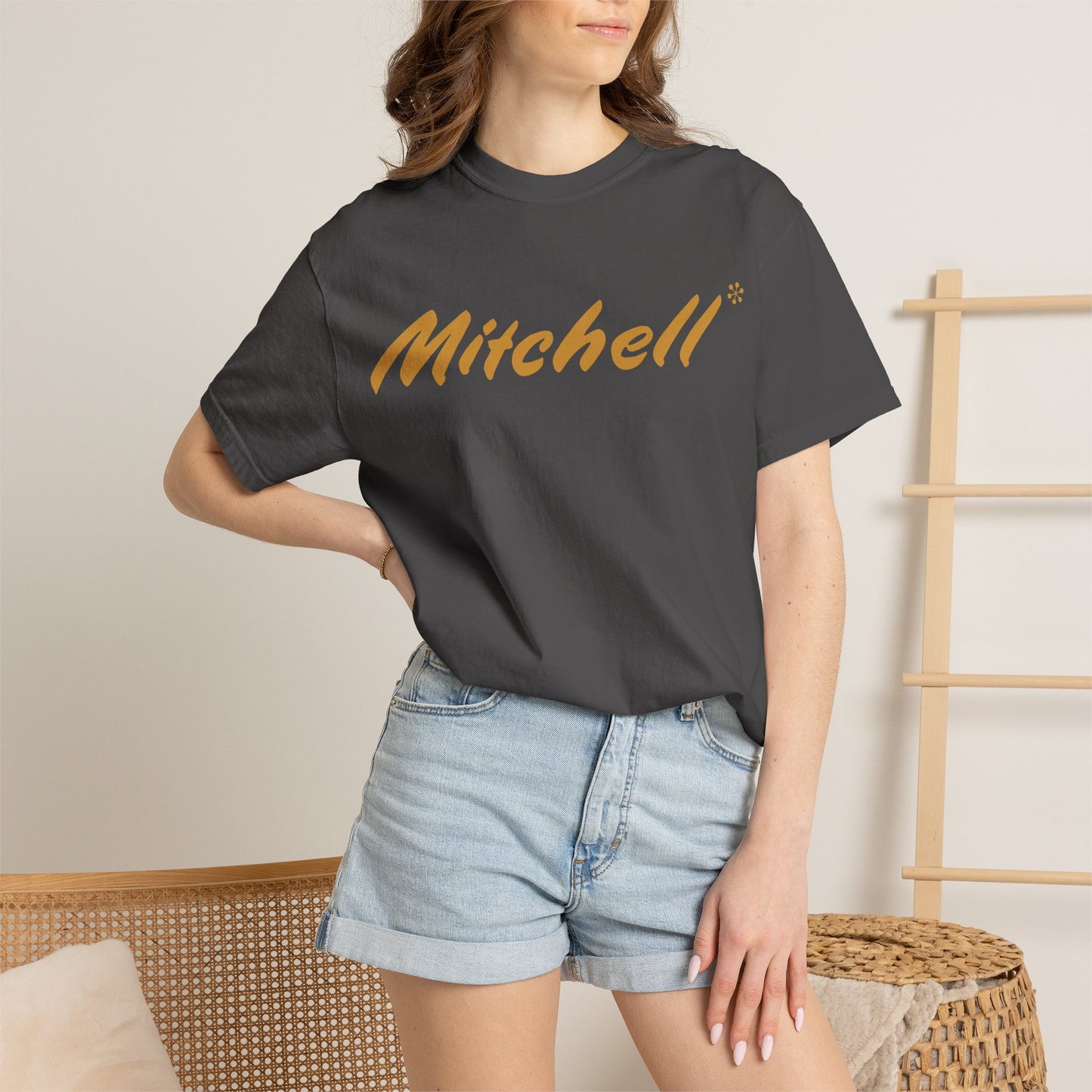Mitchell Script Logo T-Shirt