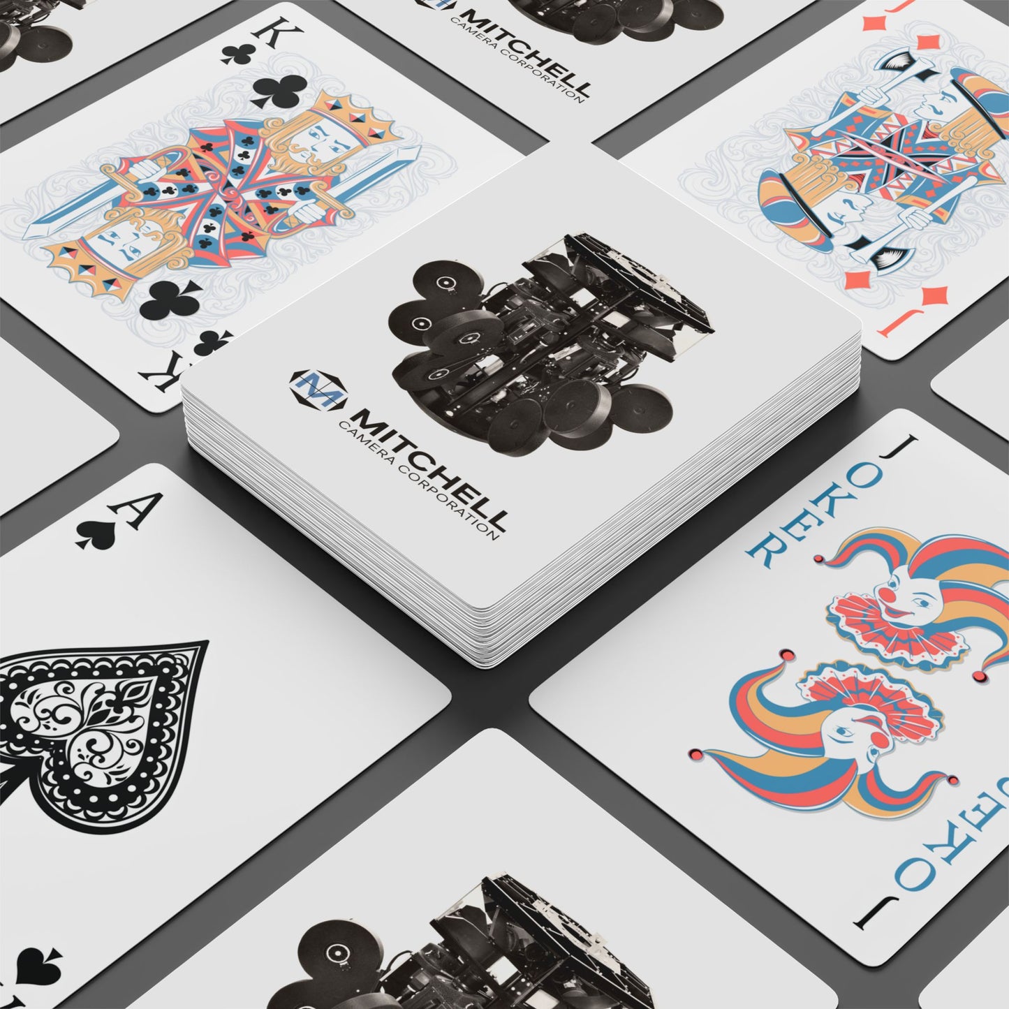 Mitchell Camera Corp 360 Camera Playing Cards