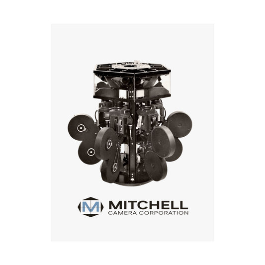 Mitchell Camera 360 Array Satin poster