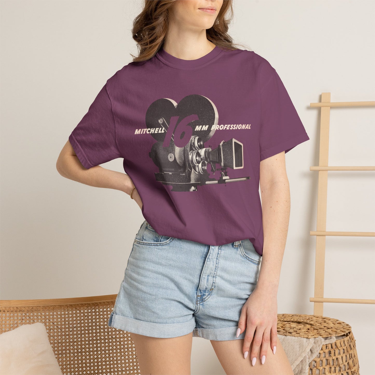 Mitchell Vintage 16mm Camera T-Shirt