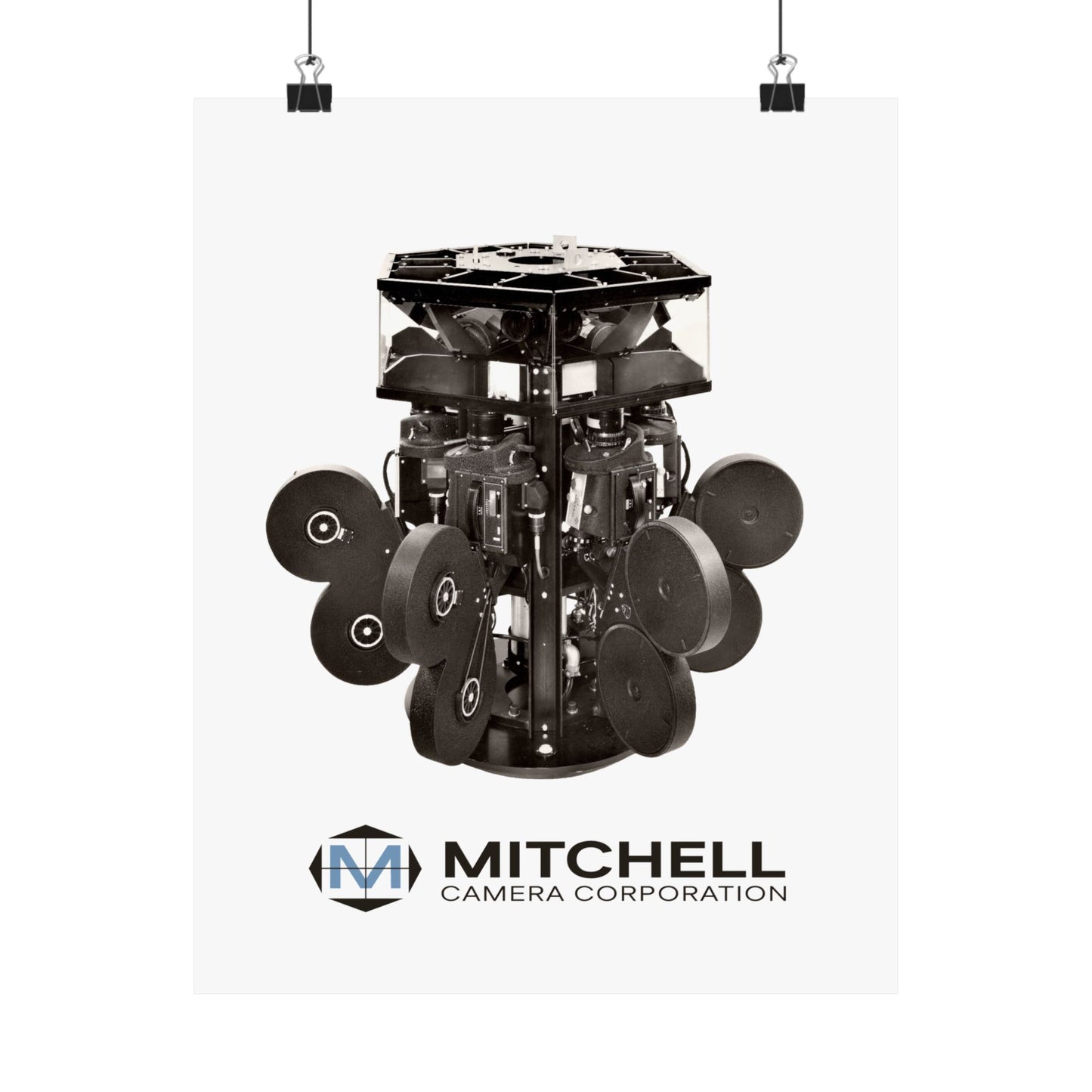 Mitchell Camera 360 Array Satin poster