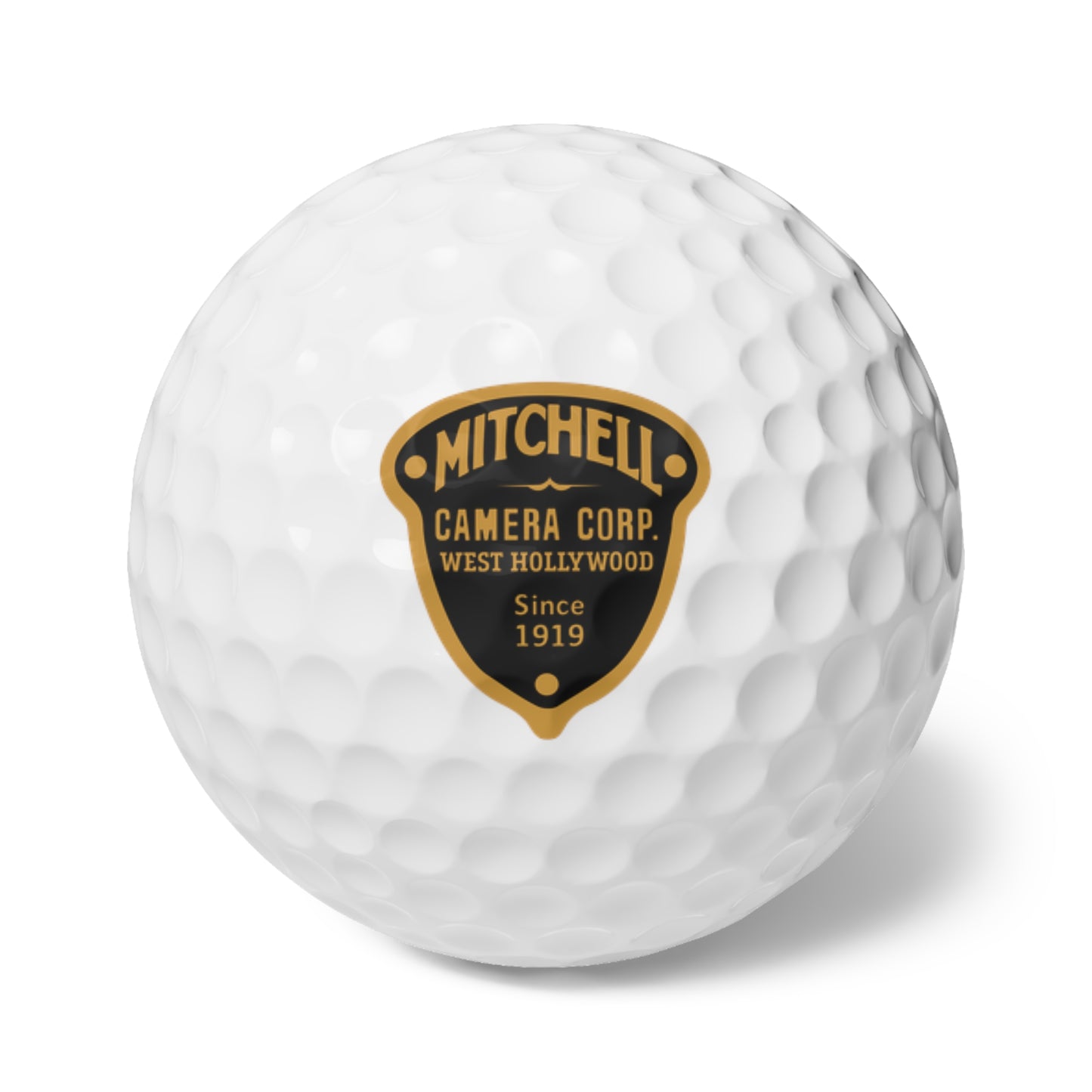 Mitchell Camera Corp Acorn Golf Balls, 6pcs