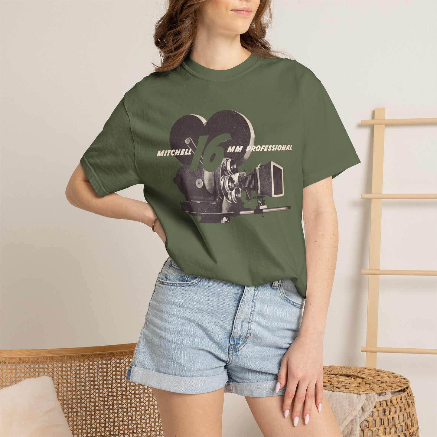 Mitchell Vintage 16mm Camera T-Shirt