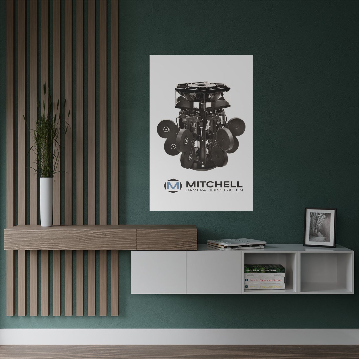 Mitchell Camera 360 Array Satin poster
