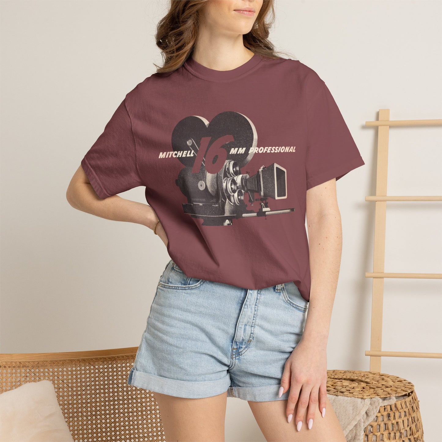 Mitchell Vintage 16mm Camera T-Shirt