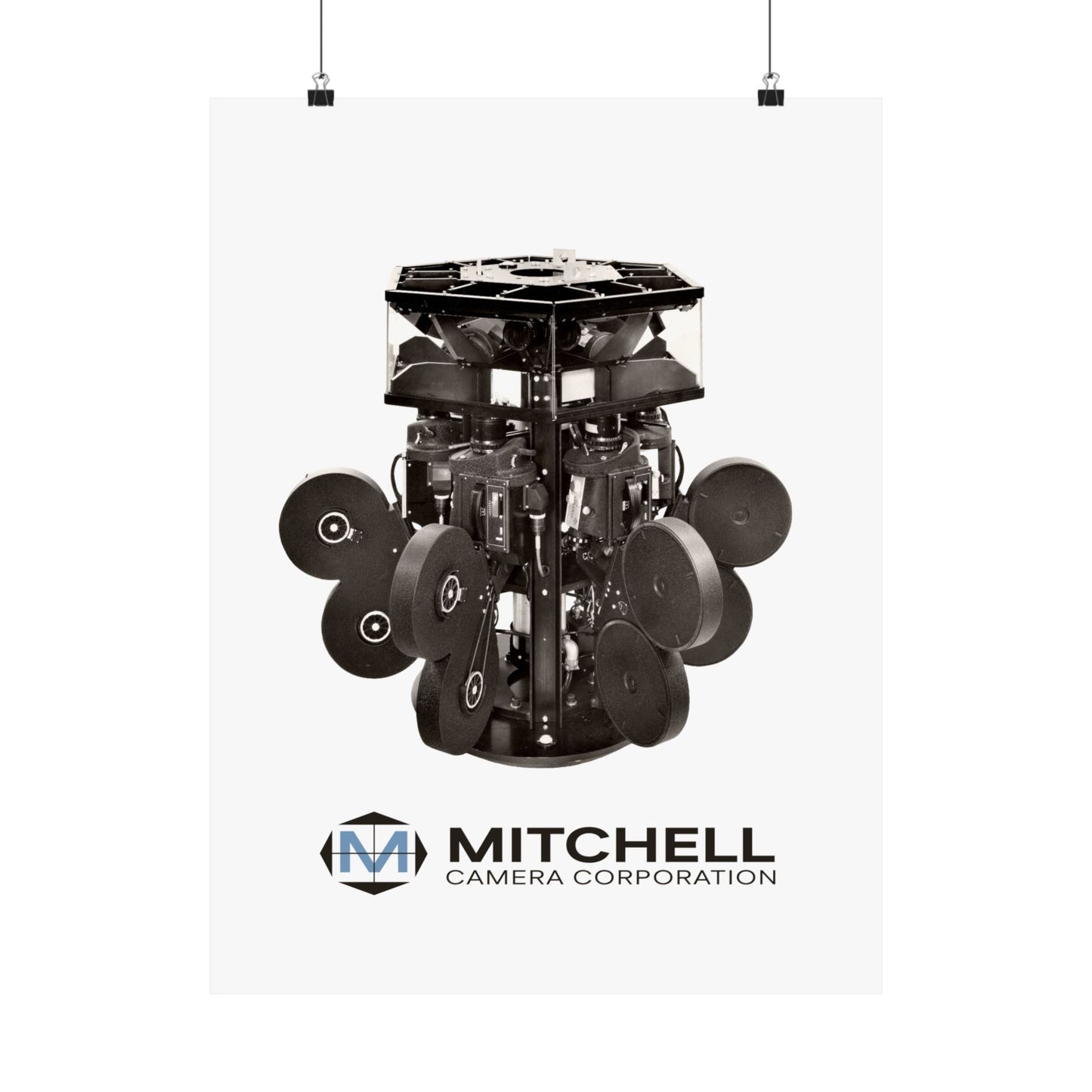 Mitchell Camera 360 Array Satin poster