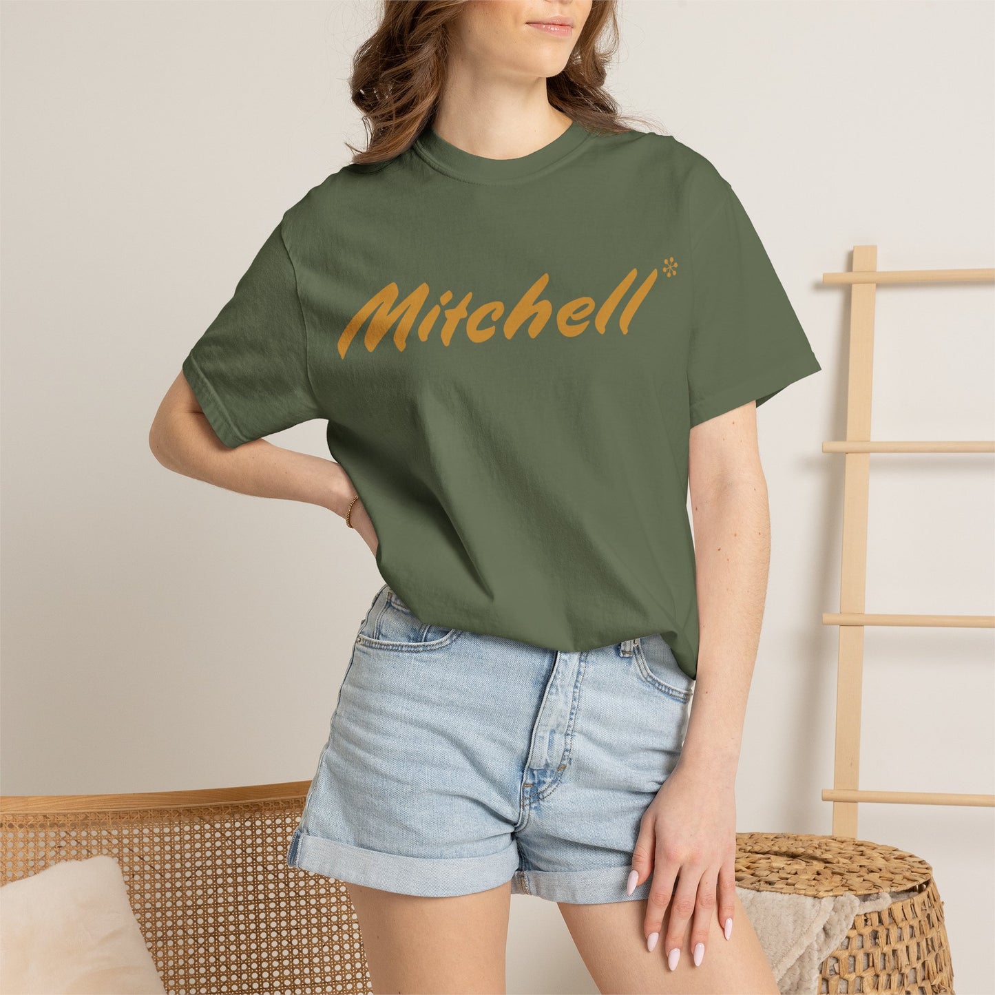 Mitchell Script Logo T-Shirt