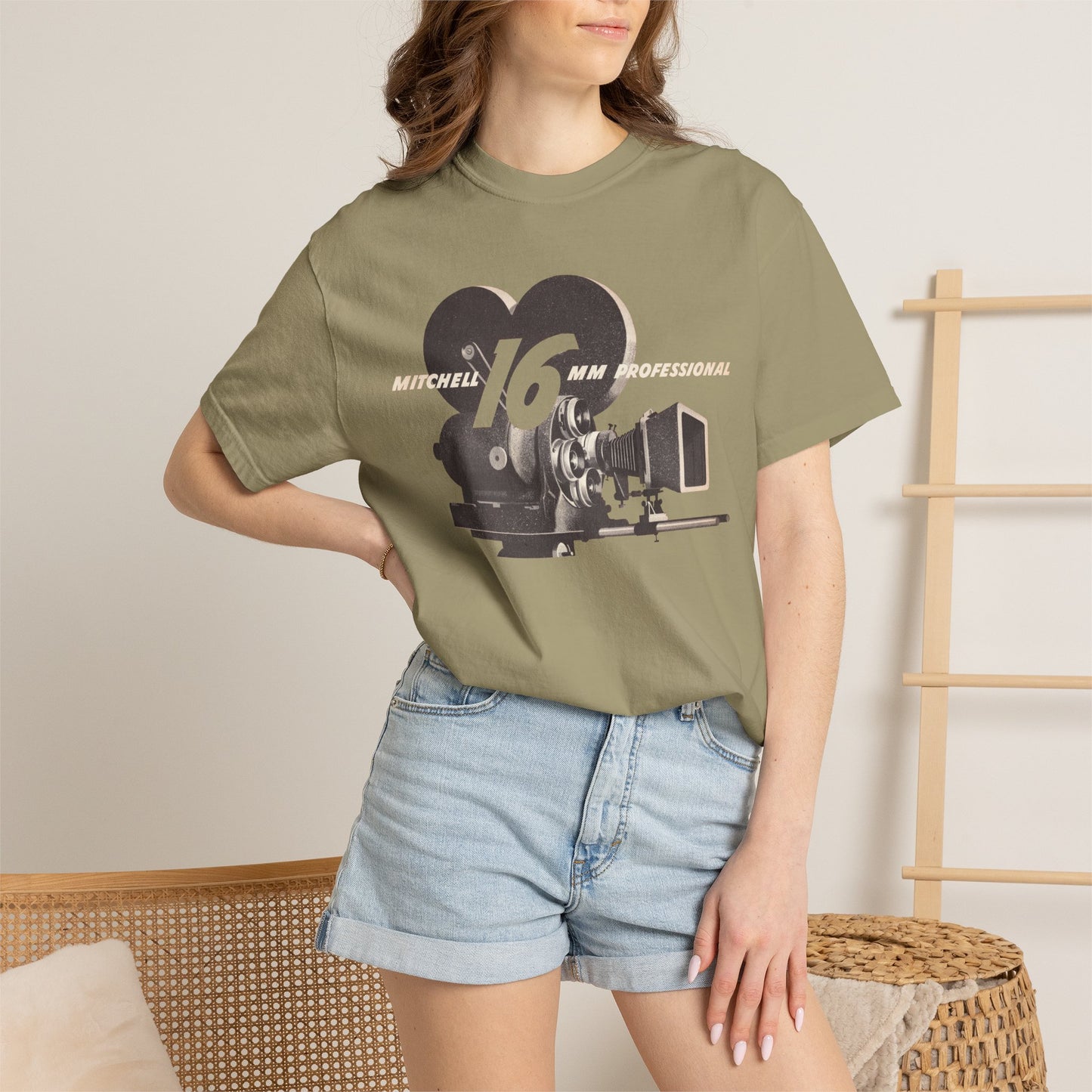 Mitchell Vintage 16mm Camera T-Shirt
