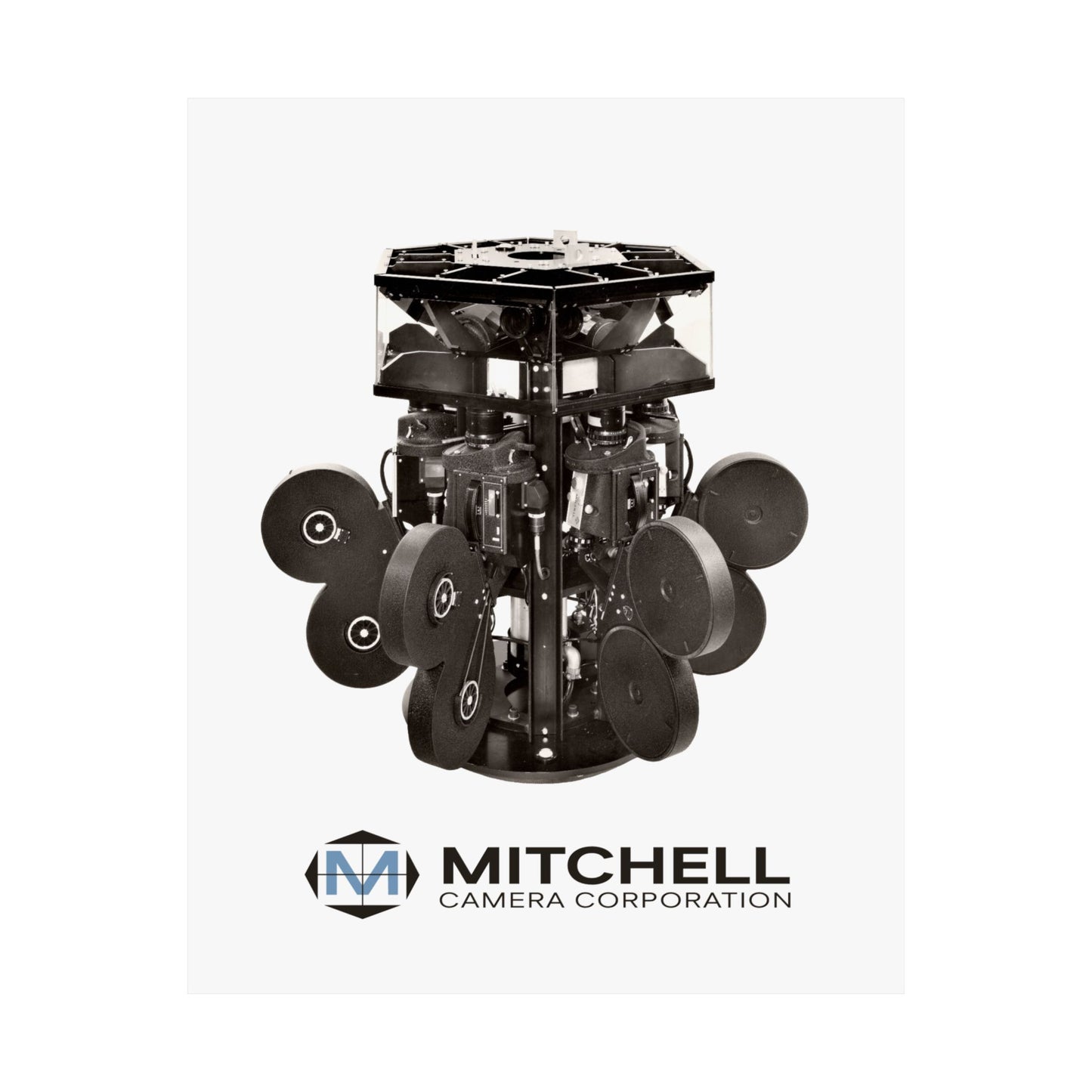 Mitchell Camera 360 Array Satin poster