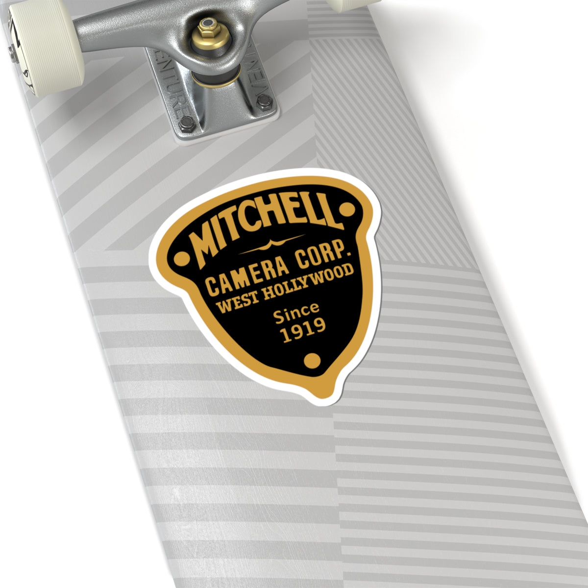 Mitchell Camera Corp Acorn Logo Kiss-Cut Stickers