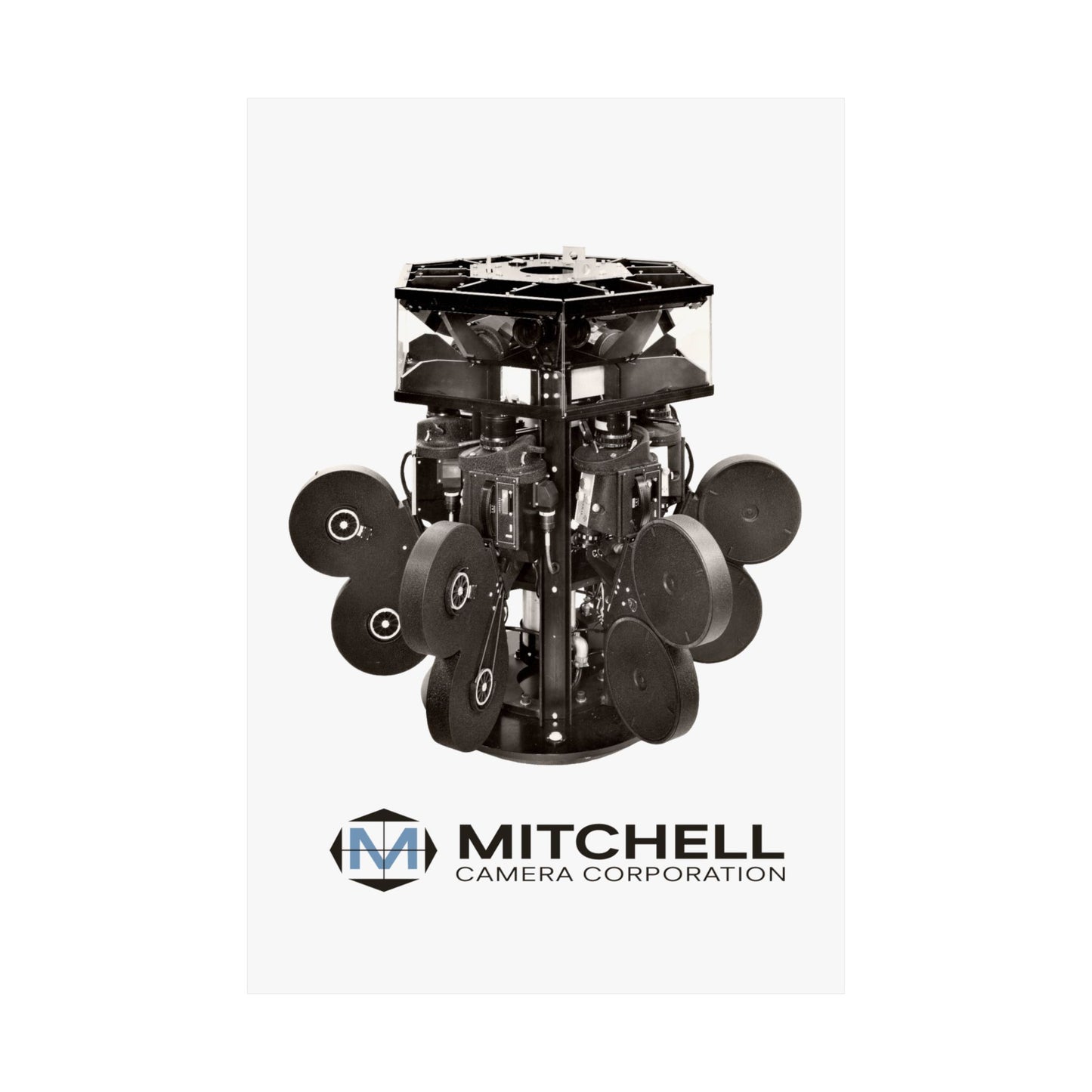 Mitchell Camera 360 Array Satin poster