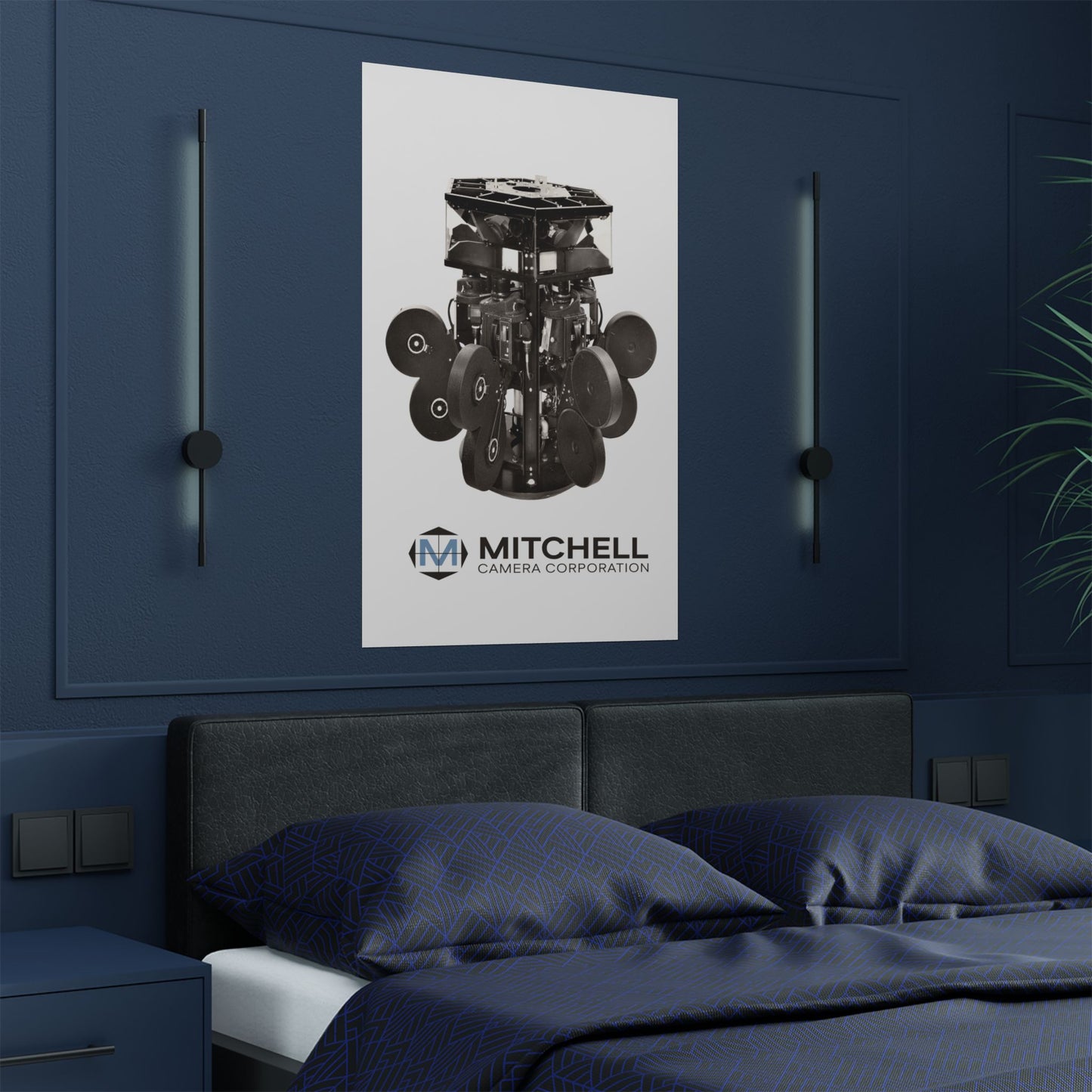 Mitchell Camera 360 Array Satin poster