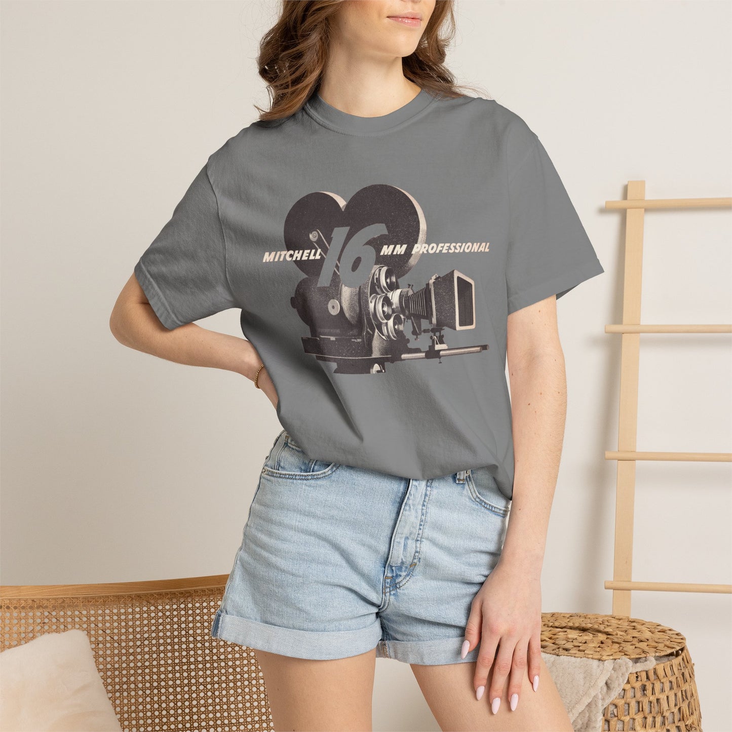 Mitchell Vintage 16mm Camera T-Shirt