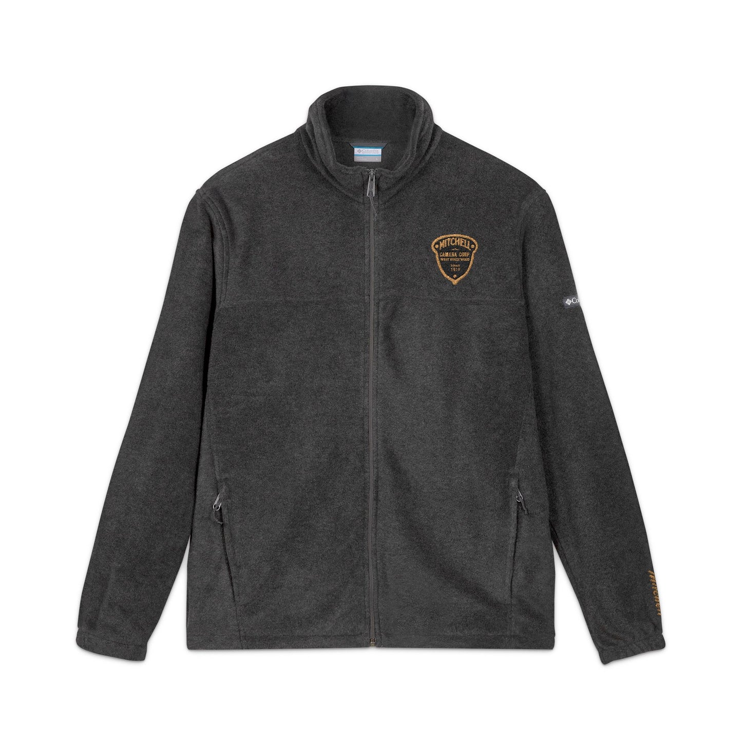 Embroidered Shield Fleece Jacket