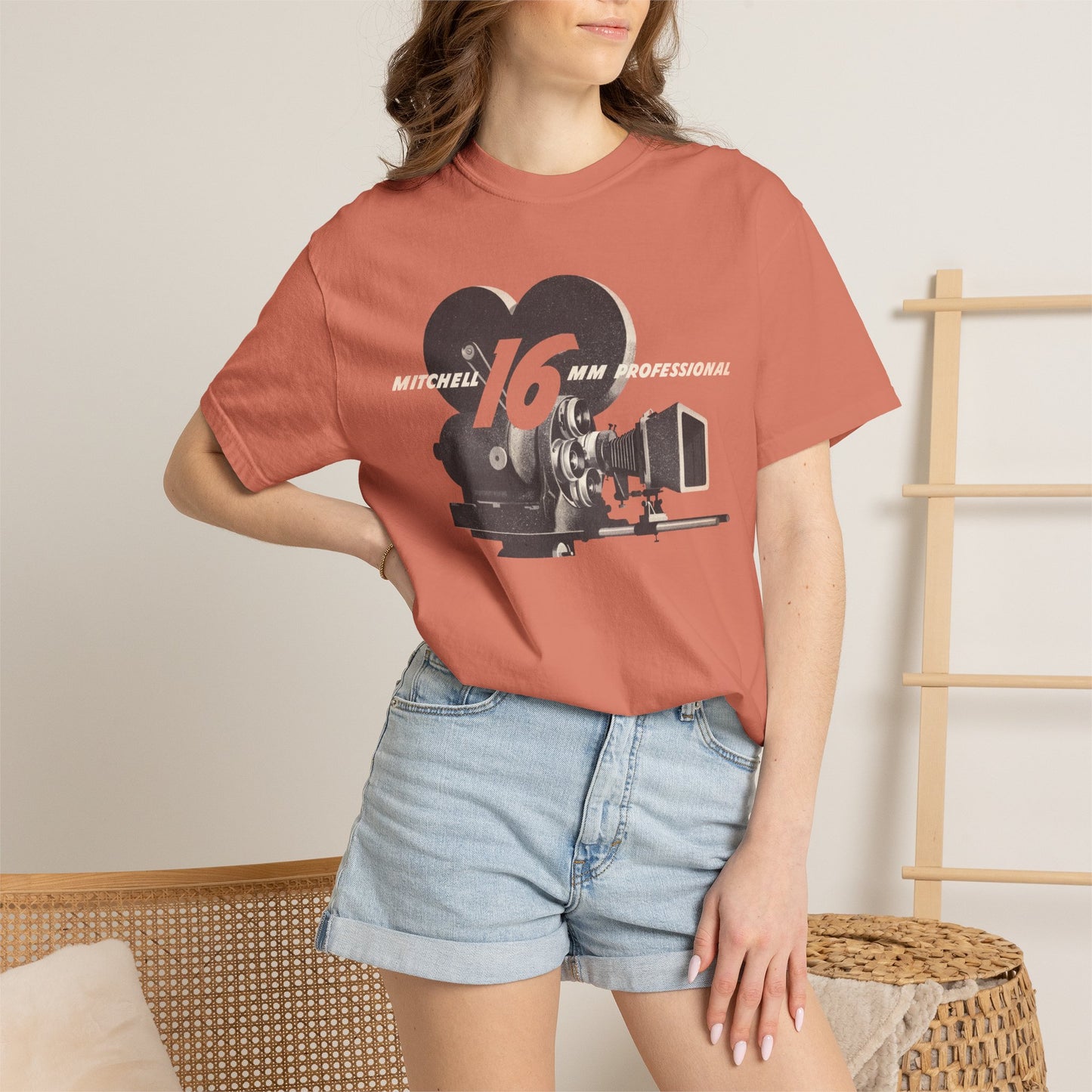 Mitchell Vintage 16mm Camera T-Shirt